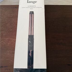 Lange Black and Copper Curling Iron